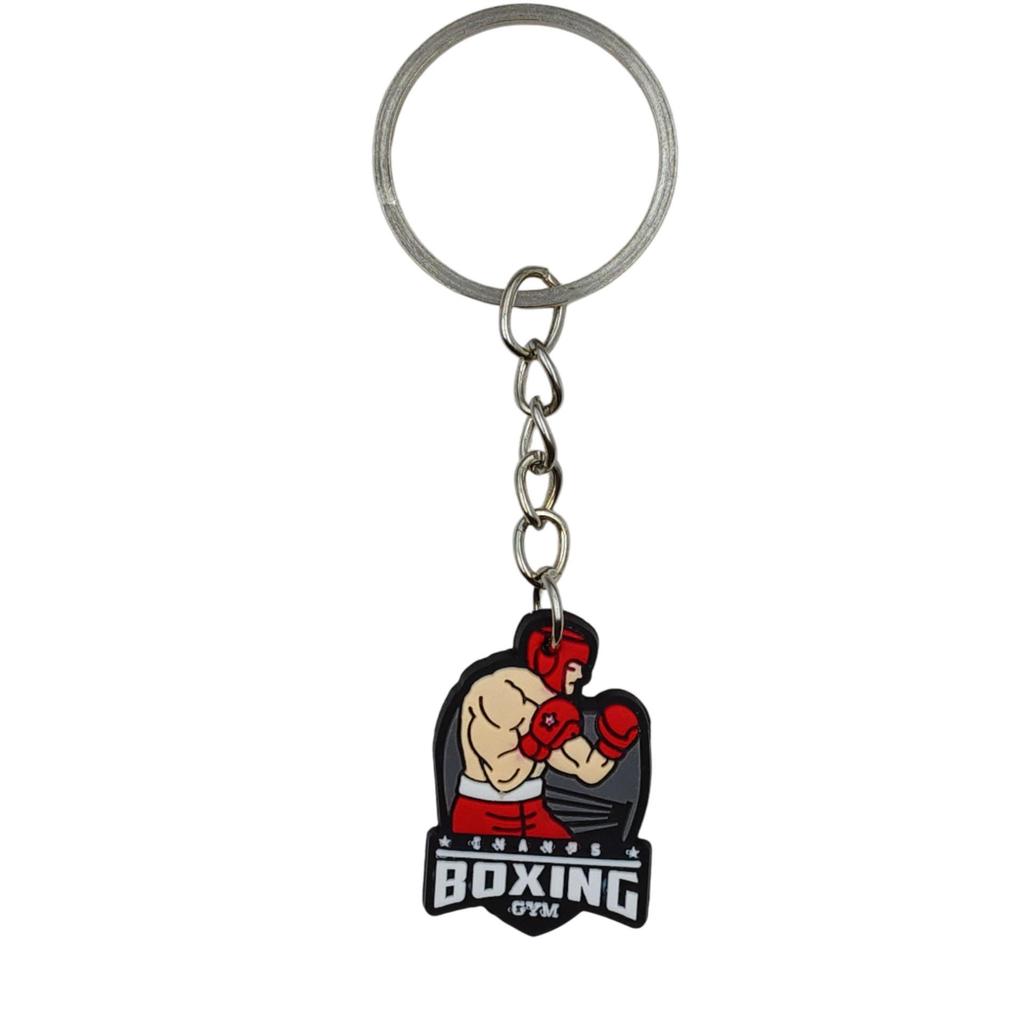 Creative Sports Keychain: Soft PVC Rubber Keyring for Football, Basketball, Volleyball, Rugby Bag Pendant