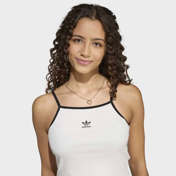 adidas Kids Slim Mini Rib Tank Top
