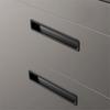 Modern Minimalist Embedded Grooved Sliding Door Handle Concealed Extended Cabinet Handle Wardrobe Closet Furniture Drawer Pulls