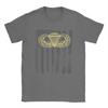Army Parachute Wings Badge and US Flag Airborne T Shirt Short Sleeves Vintage Tops Summer 100 Cotton Oversize Tees
