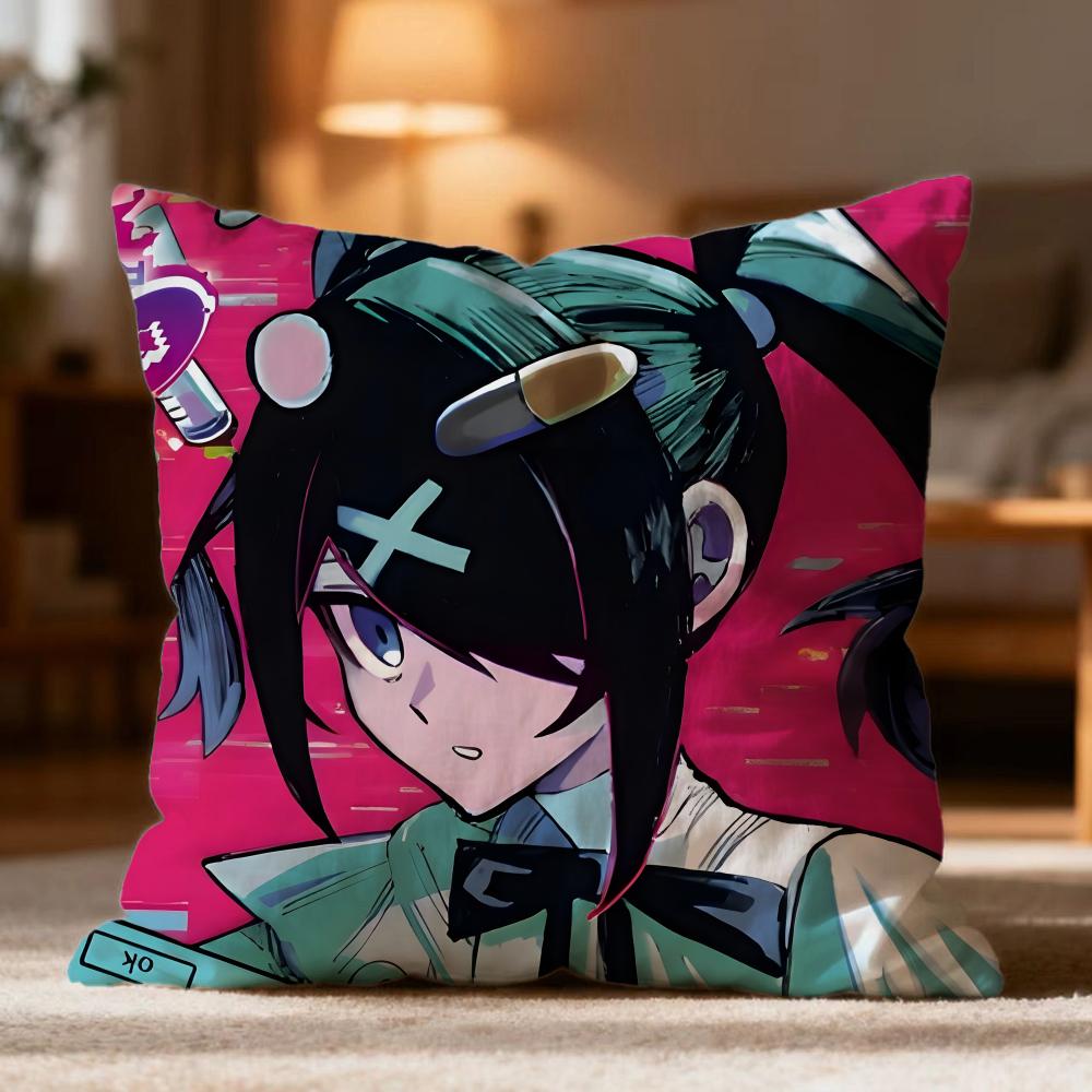 Hot N-NNEEDY GIRL OVERDOSE Cushion Cover Soft Washable Pillow Case Multi-Scene for Couch Bed Travel Office Use