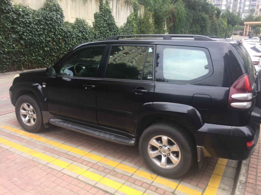 

Рейлінги Skyport Black (2 шт) для Toyota Land Cruiser Prado 120