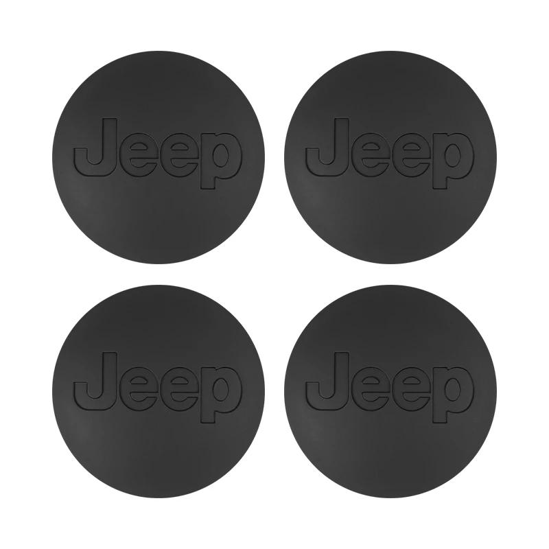 Pentru Jeep 4 Bucăți 55/63MM Capac Centru Roată Logo Mașină Accesorii Instrument Butuc Roată Pentru Jeep Patriot Liberty Grand Cherokee Wrangler JK Gl