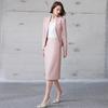 AD Unique Exquisite Autumn 2024 Formal Suit Dress with Collarless Blazer
