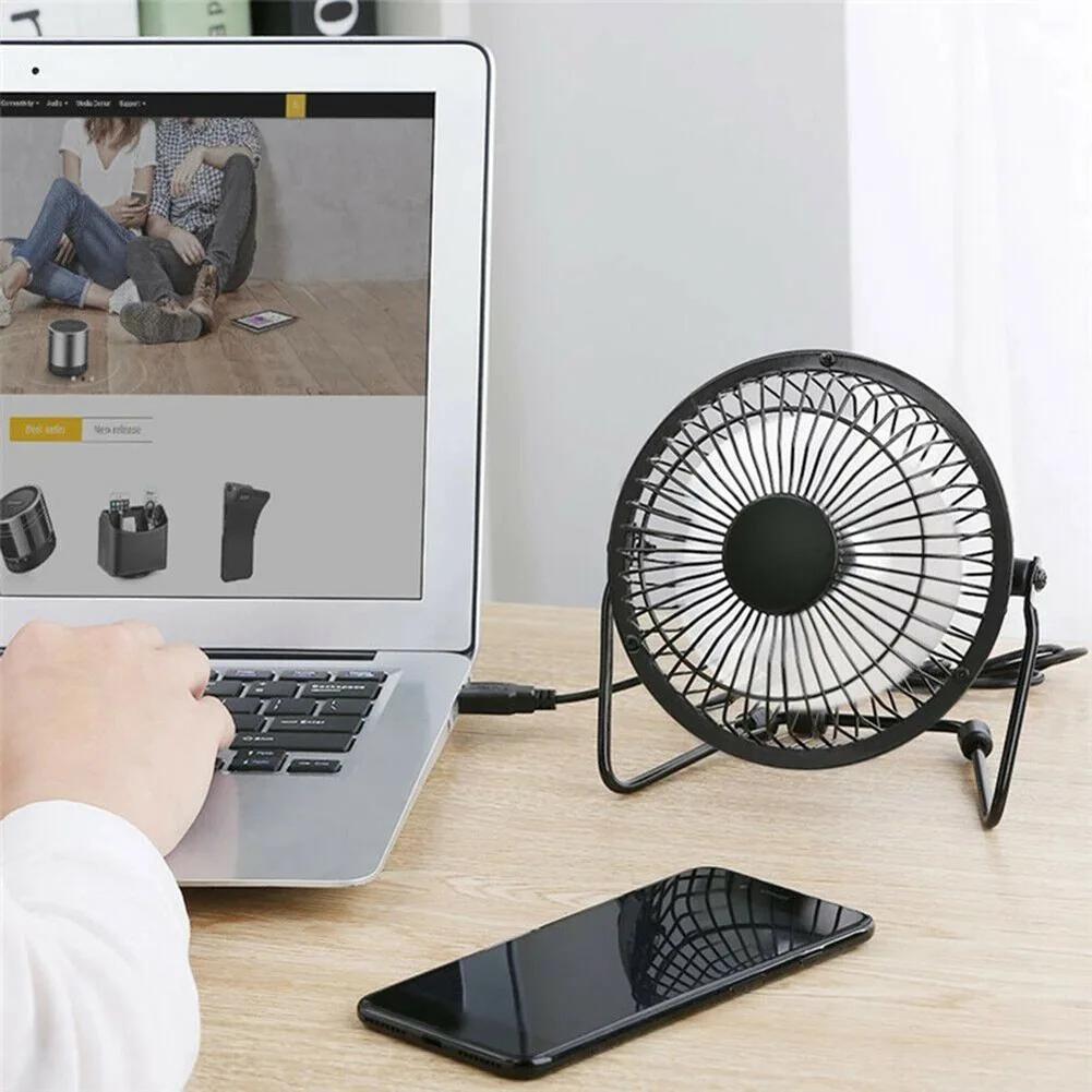 100% Brand New High Quality USB Fan Foldable Lightweight USB Powered 14.5*15cm Black Emergencies And Outdoor Work