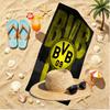 Borussia Dortmund Print Beach Towel, Versatile Lightweight Absorbent Beach Towel for Pool Surf Yoga Bathroom, Perfect Birthday Holiday Gift