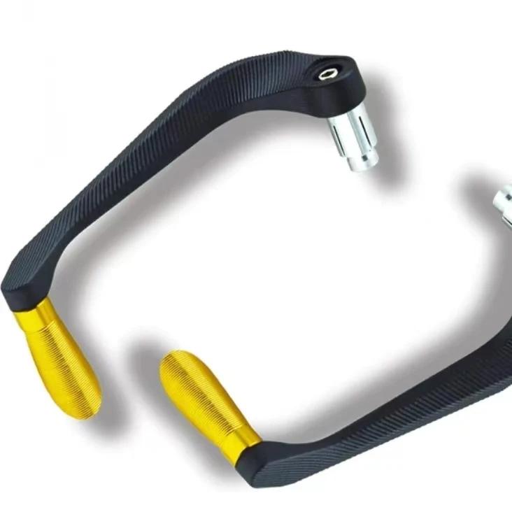 Универсальный 7/8  мотоциклетный руль протекторы алюминиевый сплав с ЧПУ руль тормоз рычаг сцепления мотоцикл скутер золотистый