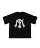 THANKS MESSIA Tm Yankees Tshirt-Black