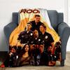 Rookie Flannel Blanket Throw Blanket Soft Warm Sofa Bed Camping home Decor Unique Christmas Gift C9261890
