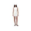 Zara Solid Color Halter Neck Sleeveless Dress Women dresses White 3267484-251