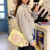 Transparent Ita Bag For Anime Fans Cute Jk Style Crossbody Bag With Clear Window Display Pins Women Versatile Shoulder Handbag