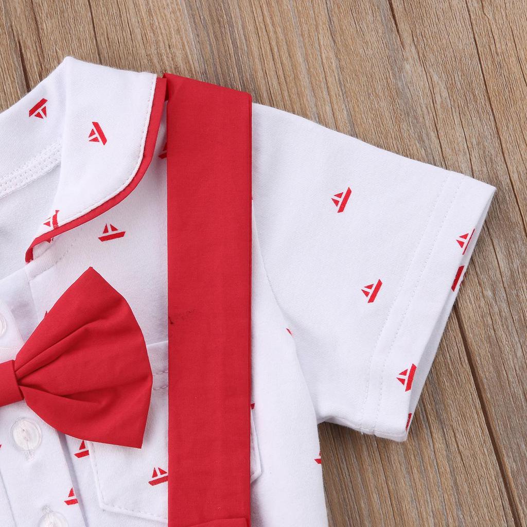 Nou-născut Bebeluş Băieţel ţinute Haine Salopetă Salopetă Body+British Bretele Pantaloni