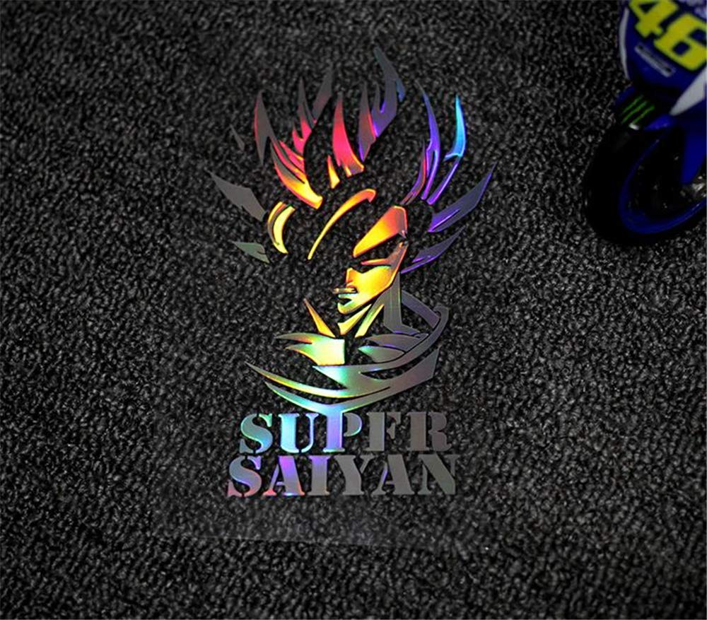 

(WSY) Waterproof Cutting Sticker for Cars, Motorcycles, Reflective Stickers (Height 7.1 inches (18 cm),