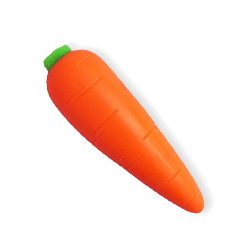 1 Stück Riesen-Falsche-Banane-Karotte Knet-Quetsch-Party-Requisite Spaß Stress Fidget Langsam aufsteigend Kreativ für Geburtstagsgeschenke Party-Mitgebsel
