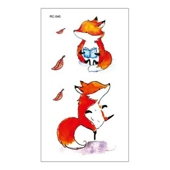 Waterproof Color Tattoo Stickers for All Ages