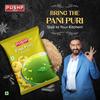 Pushp Panipuri Masala Tangy Spicy Mint Tamarind Spice Mix for Authentic Indian Street Style Pani Puri 500g X Pack of 2