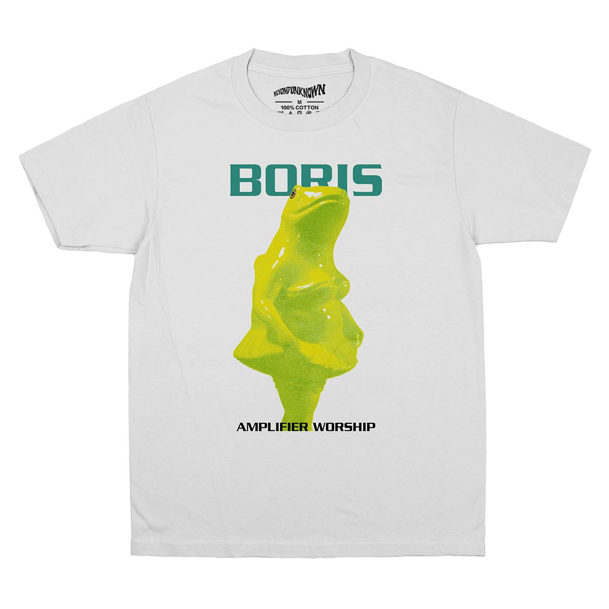 

Boris TShirt Amplifier Worship Stoner Psychedelic Rock Noise Merzbow Sunn O Earth Jesu OM Band Cotton Unisexs Clothing Shirt 4XL