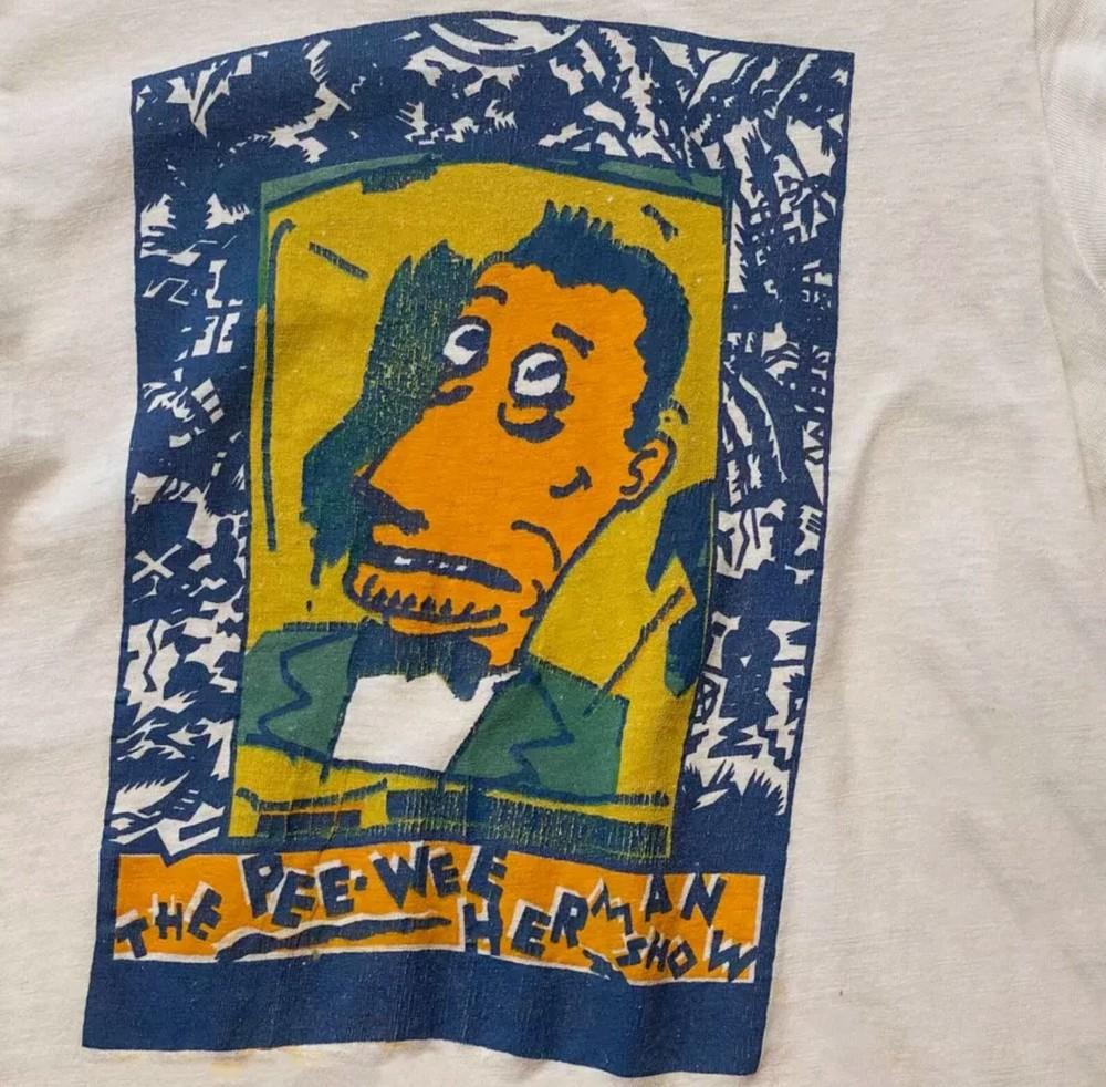 

VTG The Man Show Gary Panter Shirt Short Sleeve White Unisex S-5XL Unisex T-Shirt L