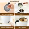 380ml Electric Automatic Stirring Mug Coffee Mug Self Mixing Mug  Magnetic Rotating Electric Milk Cup Tea Cup with Temp Display