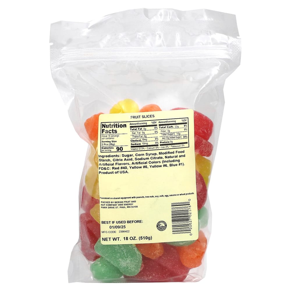 iHerb Burgeon Fruits & Nut Company Fruit Pieces, 510g (18oz)