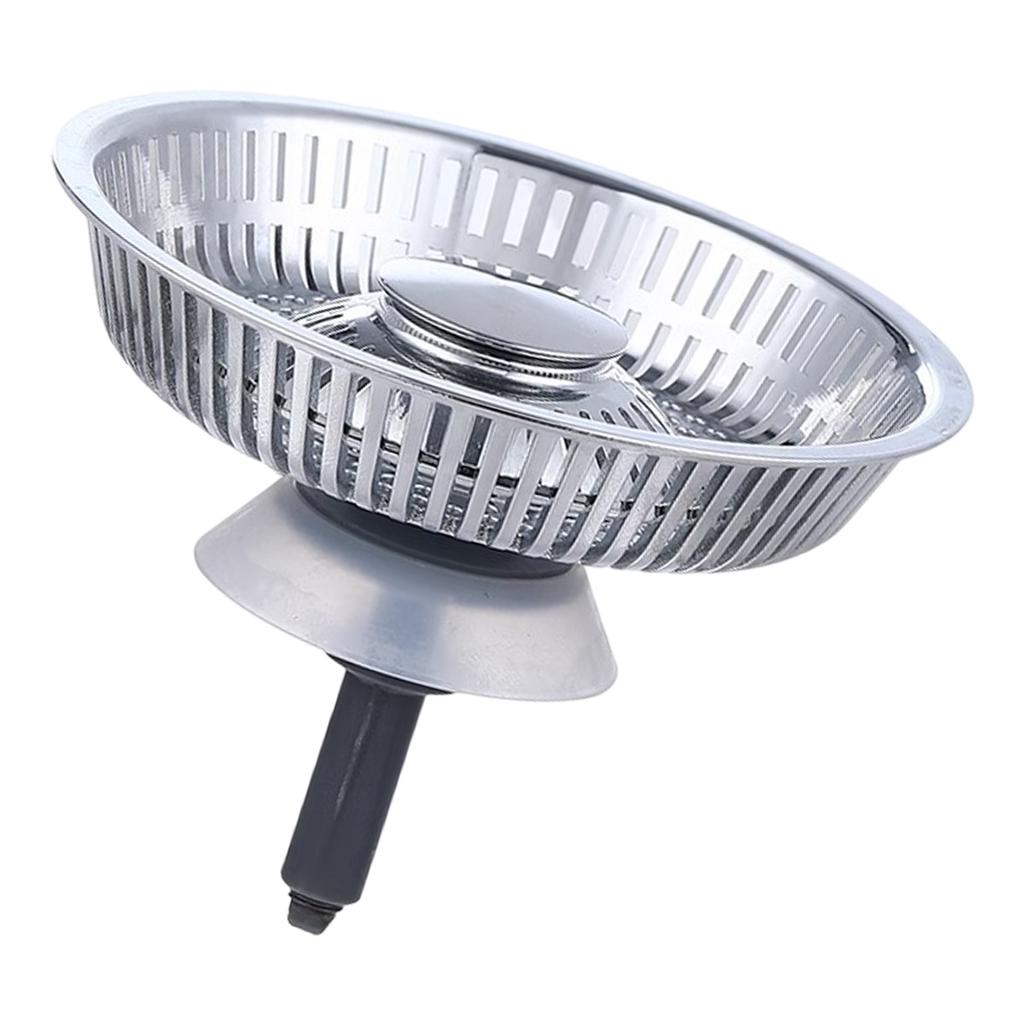 Universals Sink Drain Strainer Baskets Drain Plug Push-type Bounce Cores Drain Filter AntiClogging Sink Stoppers