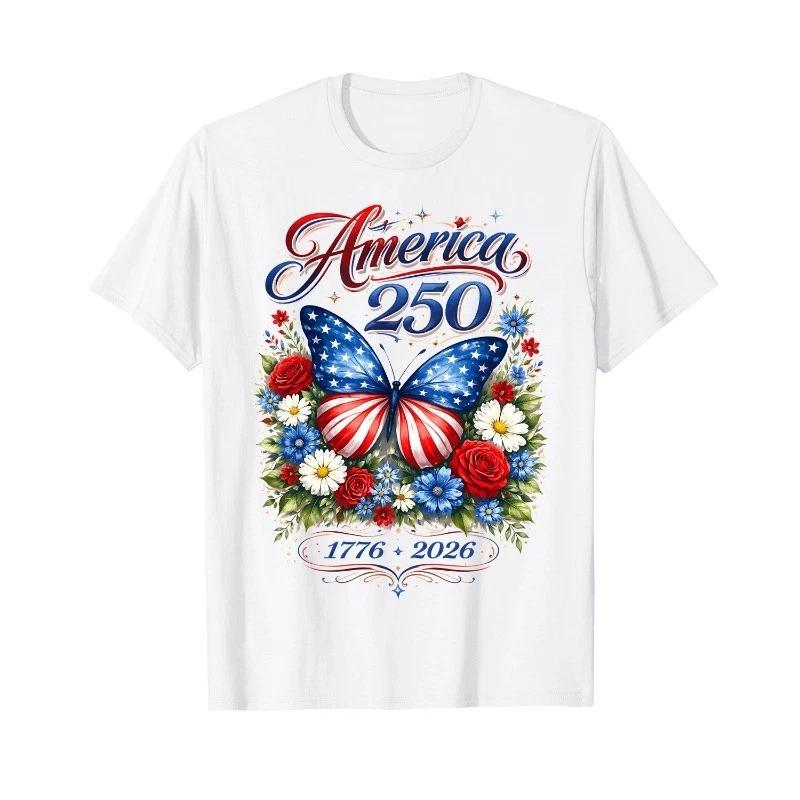 250th Anniversary USA Shirt Patriotic Freedom 4th of July T-Shirt L