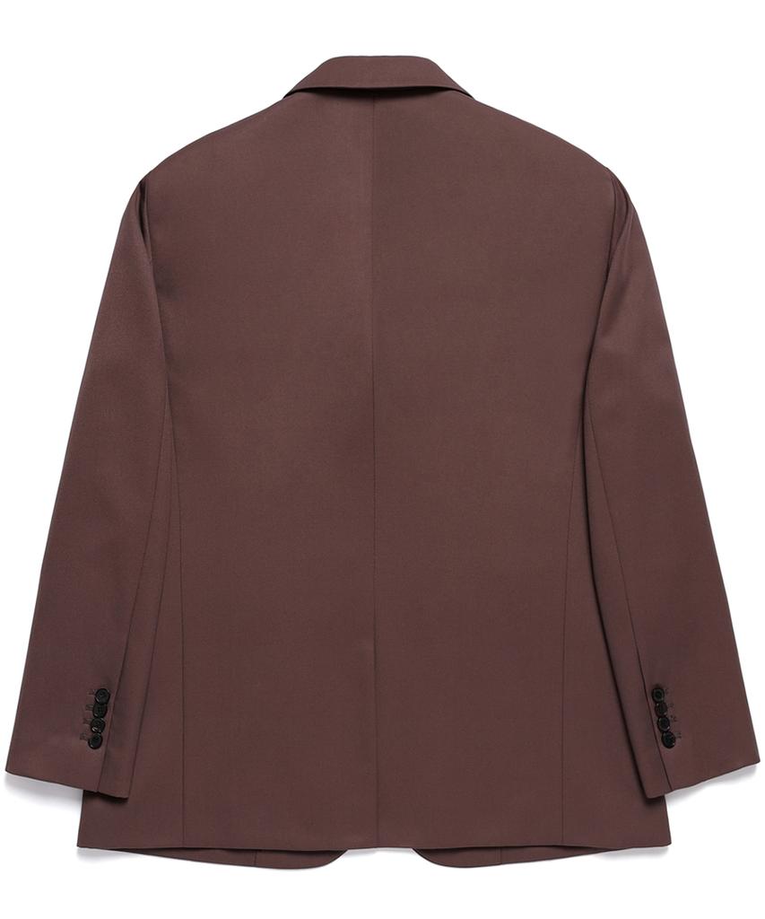 Staffonly Oversize Single Blazer (Cocoa)