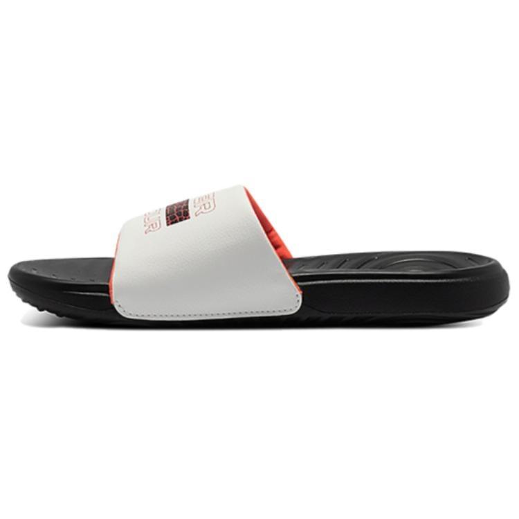 (WMNS) Under Armour Ansa Graphic Slipper Black/White Women s 3024436-005 EU 36.5