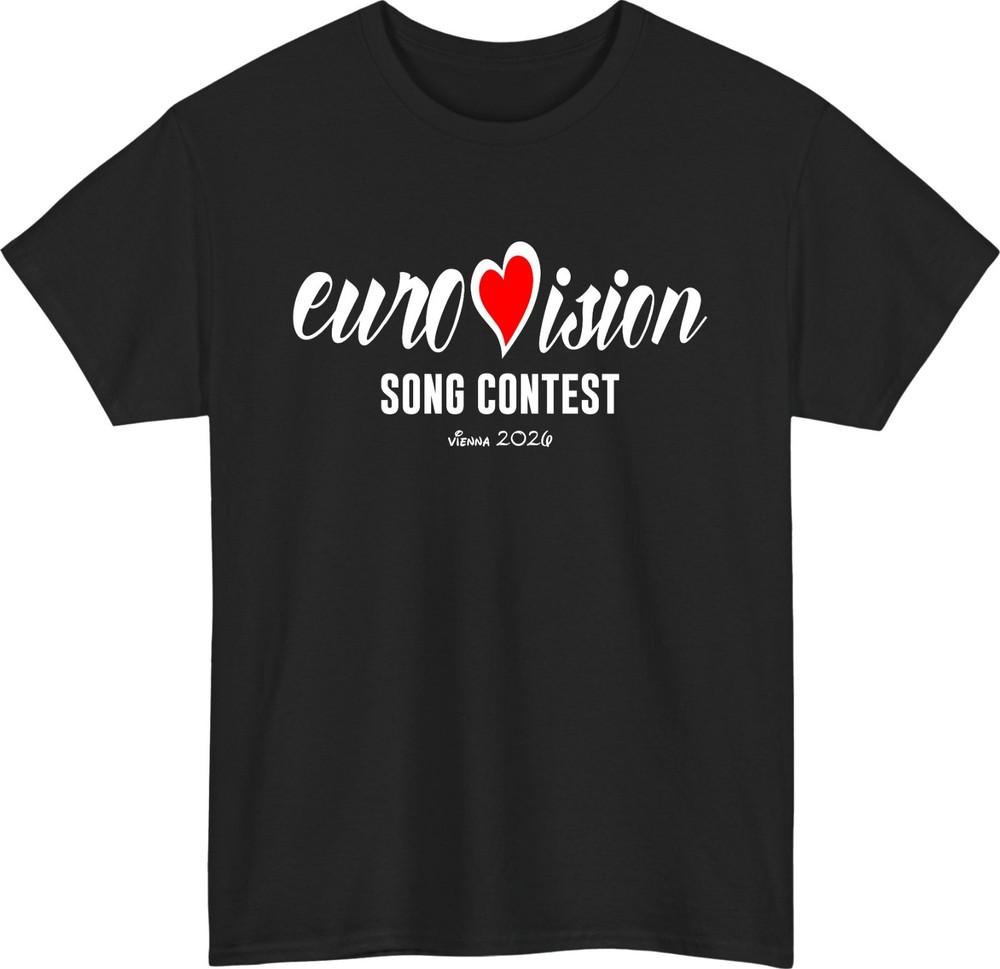 Eurovision 2026 Vienna T-Shirt Unisex 70° Anniversario Concorso Canoro Tee Regalo