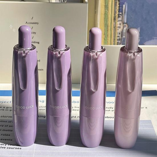 4Pcs Double Sided Application Adhesive Pens Instant Tape Pens Easy Bonding Glue Stick Roller Portable