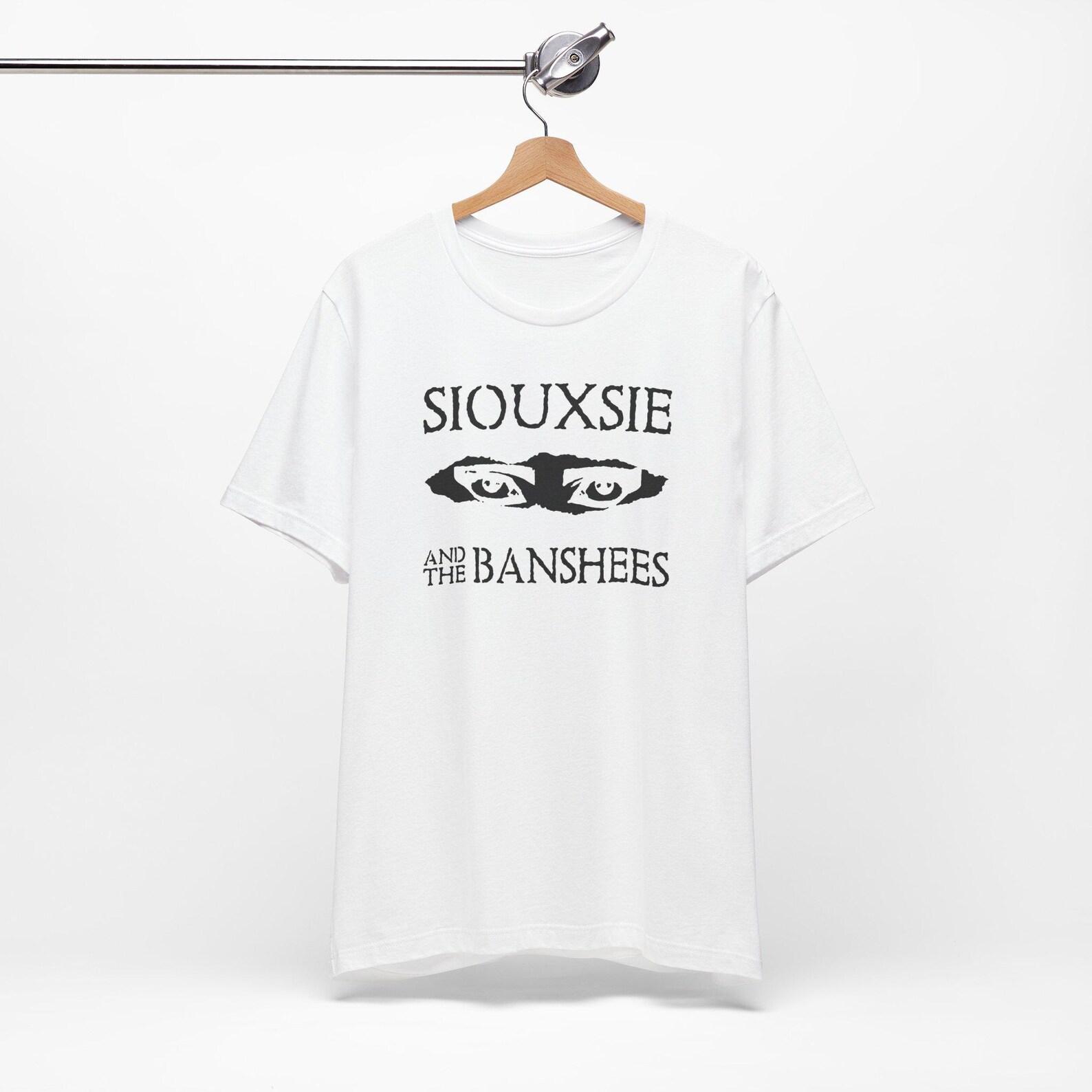 Siouxsie and the Banshees Band T-Shirt – White Cotton Tee 3XL
