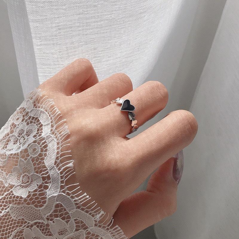 

Серебряное кольцо S925 изысканной формы сердца, регулируемое, с уникальным геометрическим дизайном для женщин. Идеально подходит для особых мероприятий.