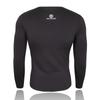 Morethan Fleece Cycling Size M Men's V-Neck Undershirt, Black, (FVP-013-V)