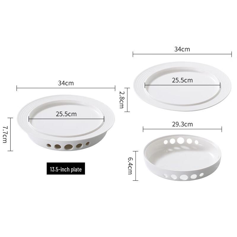 Ceramic Candle Heated Food Warmer Plate