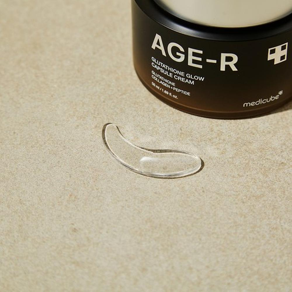 Medicube Glutathione Glow Capsule Cream 50ml - Brightening Radiance Moisture Care, Korean