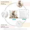 1 Pc Easter Day Cushion Cover Cute Bunny Eggs Pillow Cover Easter Rabbit Pillowcase Home Decorative Throw Pillow Case 45X45Cm
