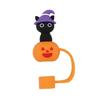 10mm Drinking Straw Cap Leak Stopper Christmas Gift Cute Silicone Straw Sleeve Party Decor Cup Accessories Spill Proof Stopper