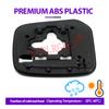 Stplrgecp Fahrerseite Links Rechts Türseite Ohne Heizung Außenspiegelglas Linse für Mitsubishi L200 Triton Strada MK K74 1998-2006