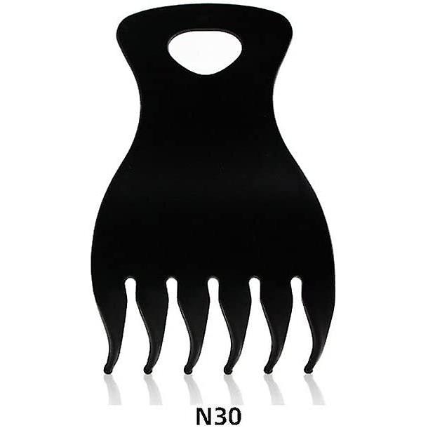 Pxcl Men's Hairdressing Comb,2 Pcs Anti-static Detangling Hair Brush Wide Tooth Hair Comb Hairdressing Oil Comb For Barber Shop