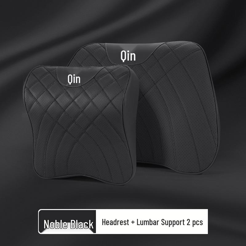 Car Neck Pillow & Lumbar Support for BYD Qin Pro Plus, Han Tang DMI Seats