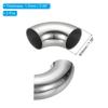 PATIKIL 3pcs 90 Degree Stainless Steel Tube 35cm OD SS304 Stainless Steel Bend Tube