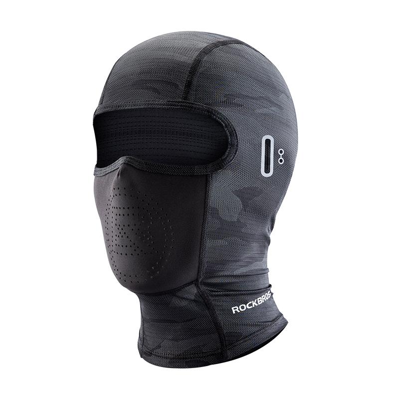 Rockbros Summer Balaclava Cycling Face Mask Motorcycle Helmet Liner Bike Riding Headgear Breathable Windproof Sports Headwear