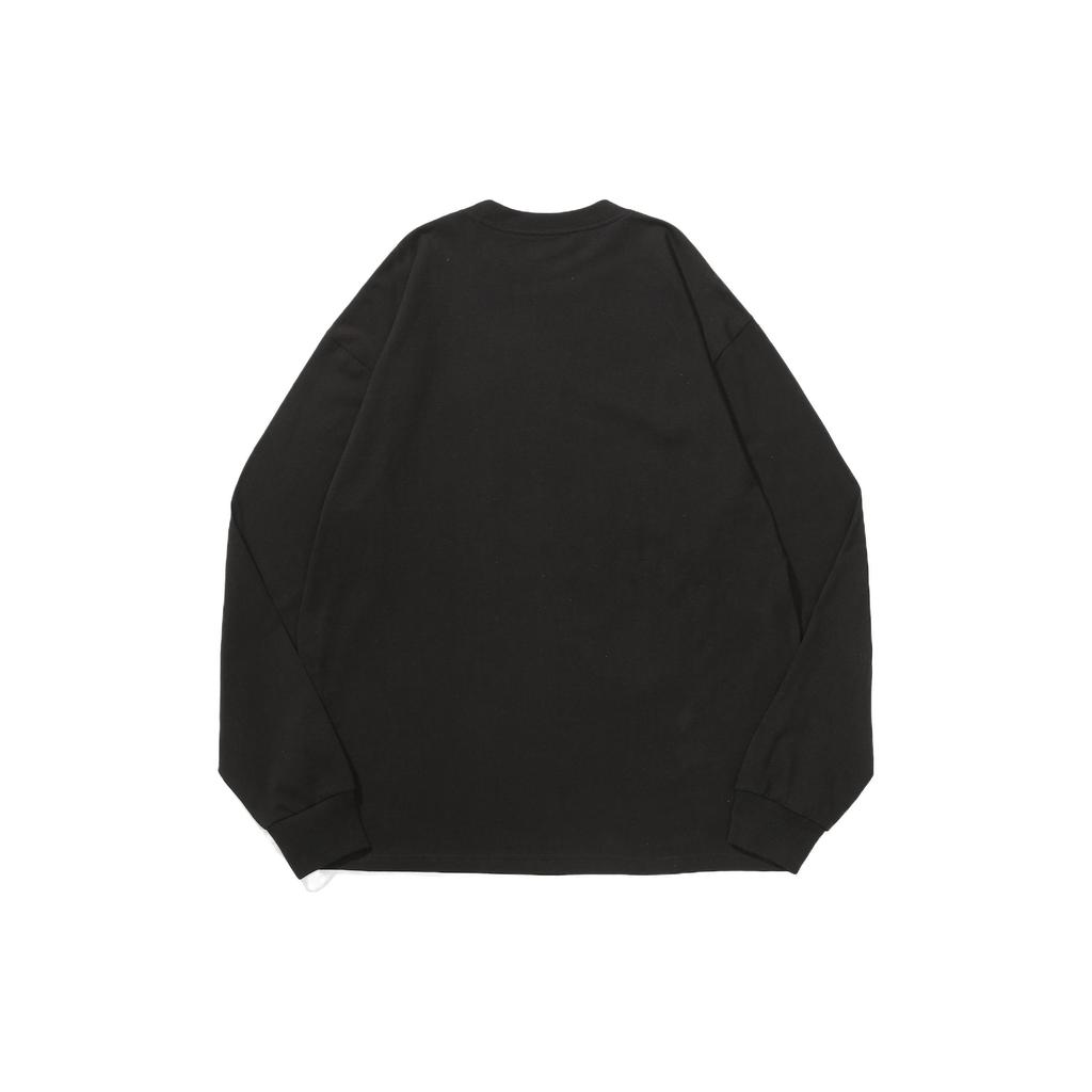 Drew House Basic Long Sleeve Pocket T-shirt 'Black' Men's DR-SS22-410