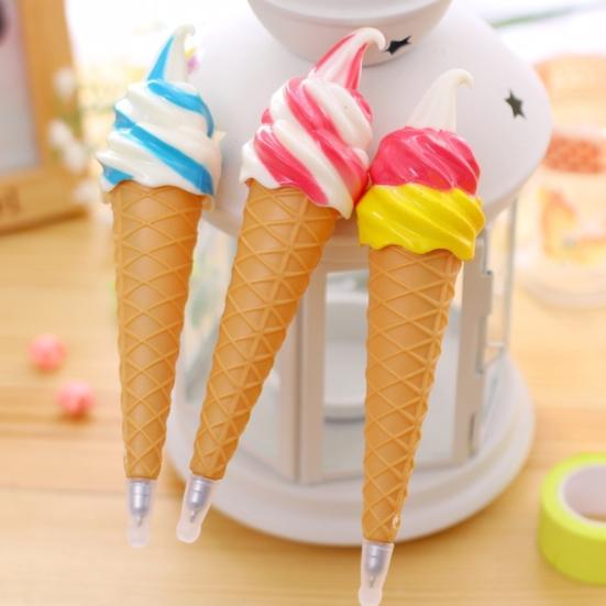 Creative Cute Ice Cream Ballpoint Pen Student Office School Stationery Gift