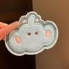 1/4 Stück Süße Tier-Serie Pony Magische Paste Aufkleber Haarsticker Clip Damen Magisches Pflaster Haaraccessoires Styling-Werkzeug