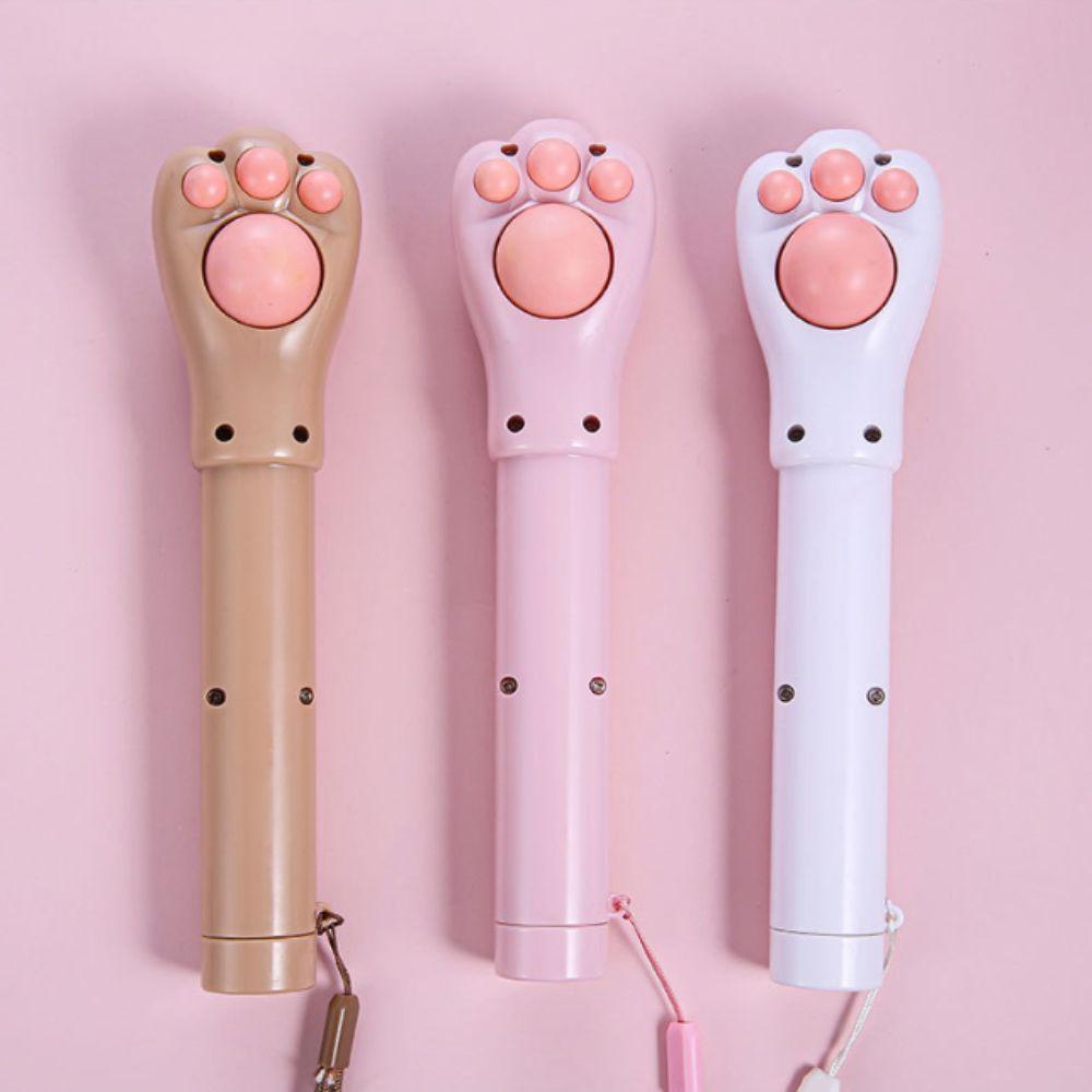 Soft Silicone Massage Stick Compact Portable Massager Flashlight Mini Massager Relaxation