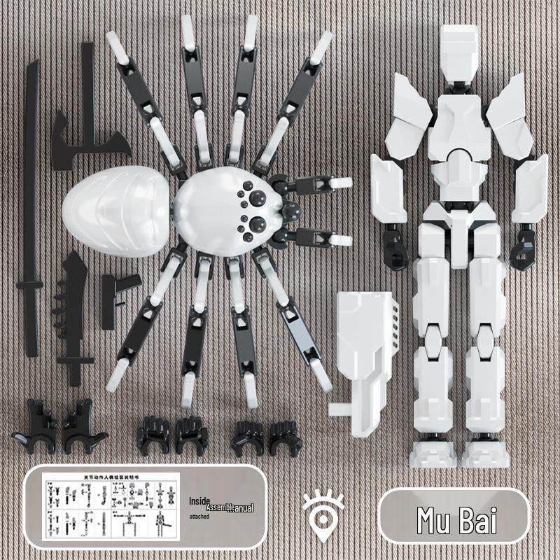Multi-joint Movable Figure Assembly Toy and Ornament