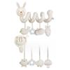 Baby Organic Cotton Bed Crib Mobile With Visual And Auditory Stimulation For Infant Development