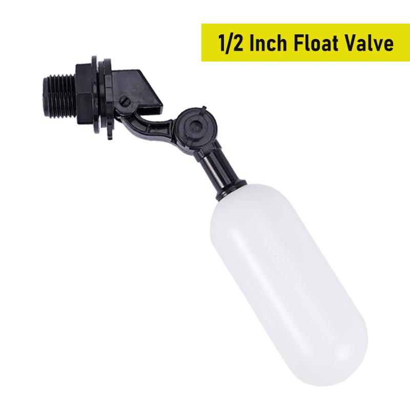 1/2 3/4 Inch Plastic Water Float Ball Valve Automatic Feed Fill Fish Tank Aquarium Water Humidifier Water Control Valve
