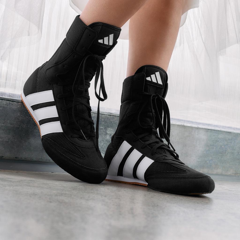 Adidas Box Hog Fabric High top Training Shoes Unisex